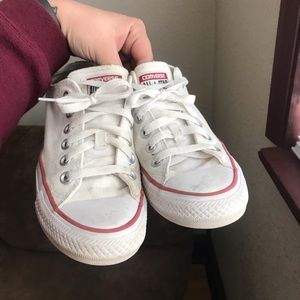 White Low Top Converse